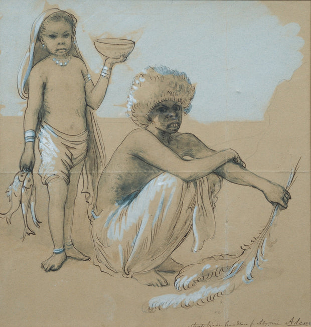 Egron Lundgren - Abyssinien Ostrich Feather Merchant in Aden - CLASSICARTWORKS