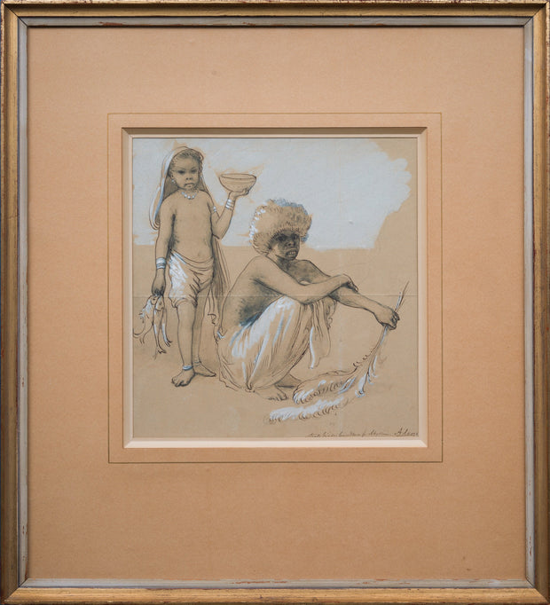 Egron Lundgren - Abyssinien Ostrich Feather Merchant in Aden - CLASSICARTWORKS