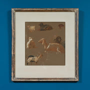 Egron Lundgren - Goats and Sheep in Various Poses, Cairo - CLASSICARTWORKS