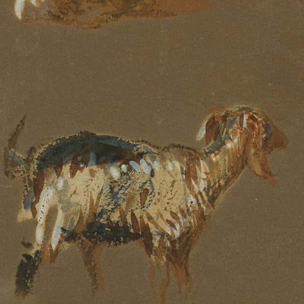 Egron Lundgren - Goats and Sheep in Various Poses, Cairo - CLASSICARTWORKS