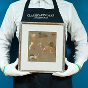 Egron Lundgren - Goats and Sheep in Various Poses, Cairo - CLASSICARTWORKS