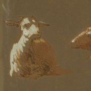 Egron Lundgren - Goats and Sheep in Various Poses, Cairo - CLASSICARTWORKS