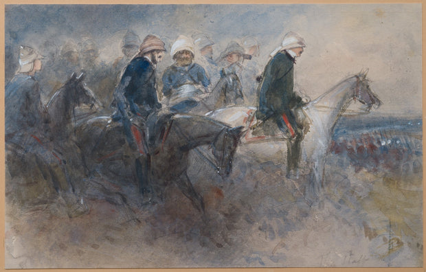 Egron Lundgren - Lord Clyde and His Staff - CLASSICARTWORKS