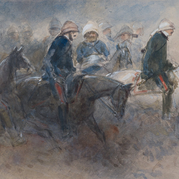 Egron Lundgren - Lord Clyde and His Staff - CLASSICARTWORKS