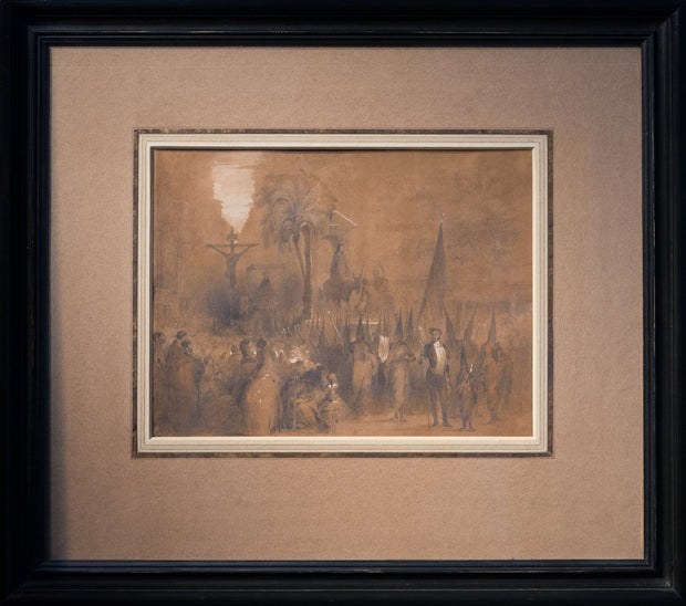 Egron Lundgren - Procession during Holy Week in Seville, Spain - CLASSICARTWORKS