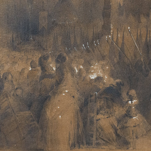 Egron Lundgren - Procession during Holy Week in Seville, Spain - CLASSICARTWORKS