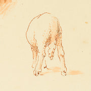 Egron Lundgren - Studies of Goats and Sheep, Cairo - CLASSICARTWORKS