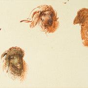 Egron Lundgren - Studies of Sheep and Goat Heads, Cairo - CLASSICARTWORKS