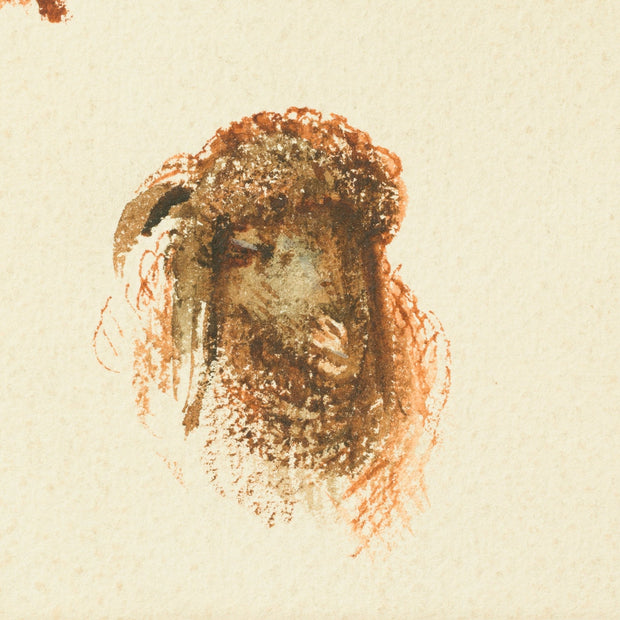 Egron Lundgren - Studies of Sheep and Goat Heads, Cairo - CLASSICARTWORKS