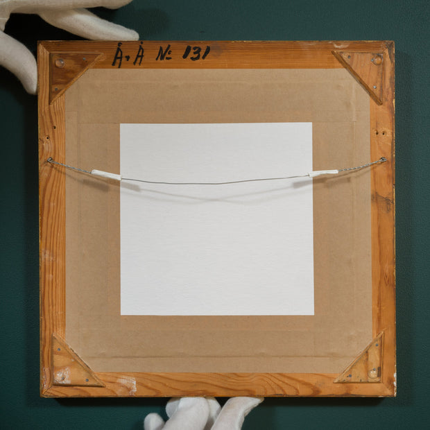 Einar Norelius - Rowing Figure in an Eerie Landscape, 1929 - CLASSICARTWORKS