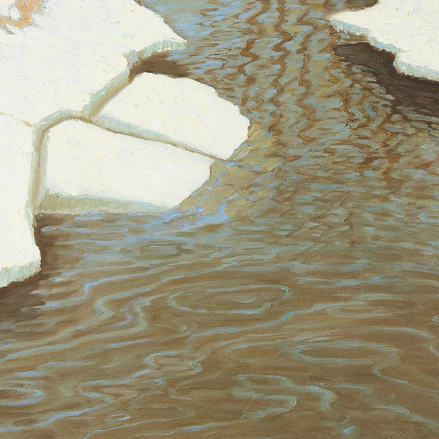 Emil Lindgren - Winter Stream, Early Spring - CLASSICARTWORKS