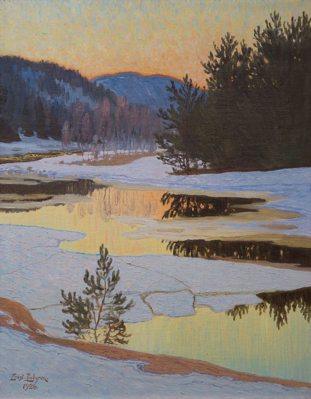 Ernst Lindgren - Early Spring Thaw - CLASSICARTWORKS