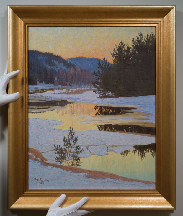 Ernst Lindgren - Early Spring Thaw - CLASSICARTWORKS