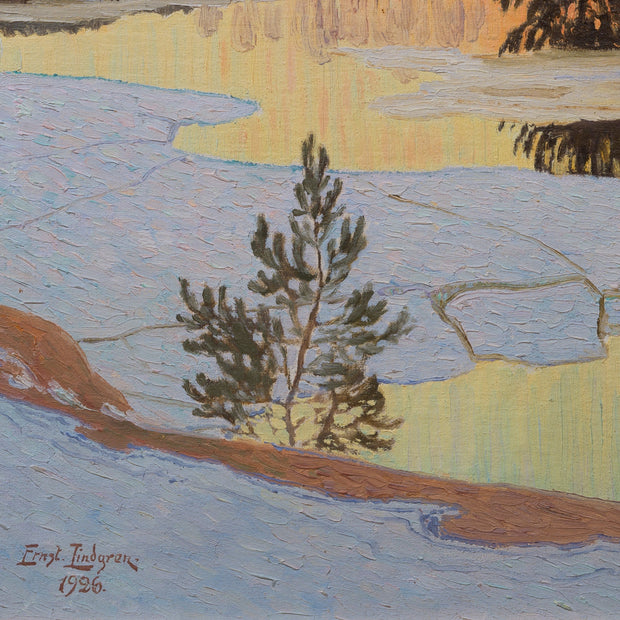 Ernst Lindgren - Early Spring Thaw - CLASSICARTWORKS