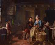 Ferdinand Fagerlin - Declaration of Love, 1866 - CLASSICARTWORKS