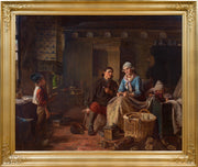 Ferdinand Fagerlin - Declaration of Love, 1866 - CLASSICARTWORKS