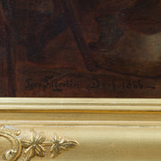 Ferdinand Fagerlin - Declaration of Love, 1866 - CLASSICARTWORKS