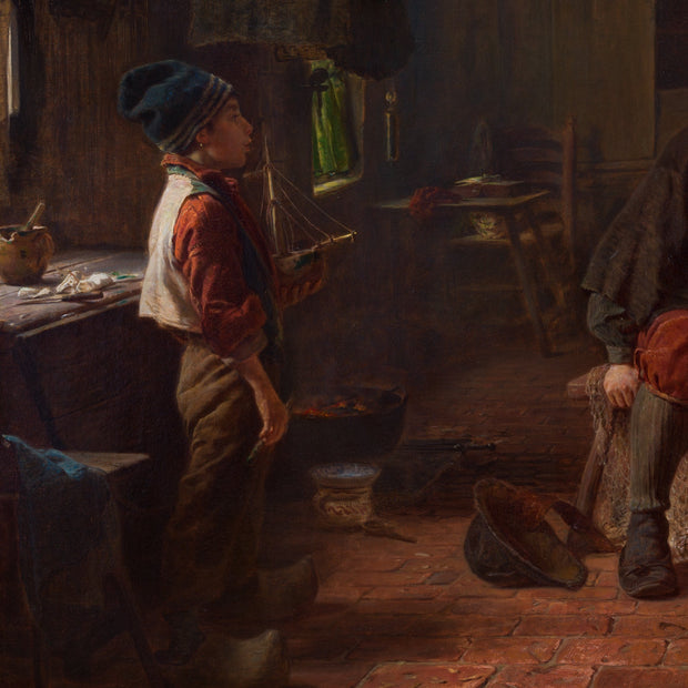 Ferdinand Fagerlin - Declaration of Love, 1866 - CLASSICARTWORKS