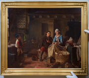 Ferdinand Fagerlin - Declaration of Love, 1866 - CLASSICARTWORKS