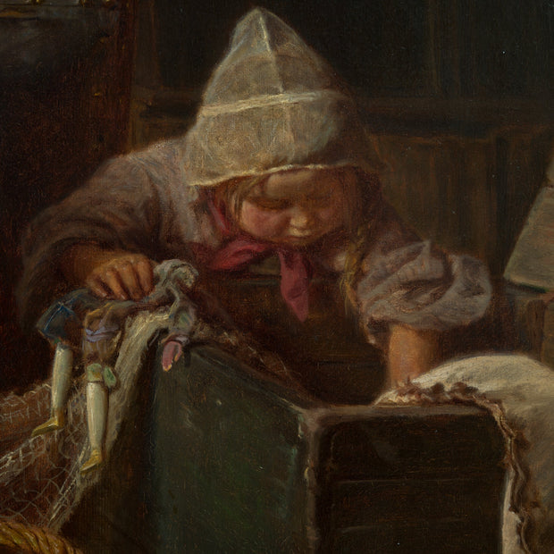 Ferdinand Fagerlin - Declaration of Love, 1866 - CLASSICARTWORKS