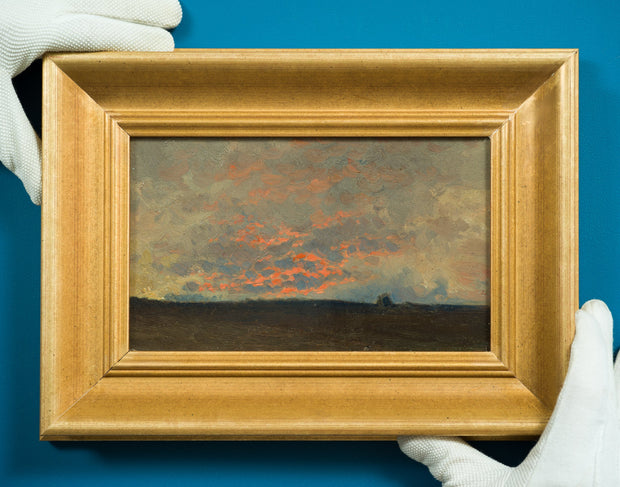 Ferdinand Hernlund - Evening Light Over the Landscape - CLASSICARTWORKS
