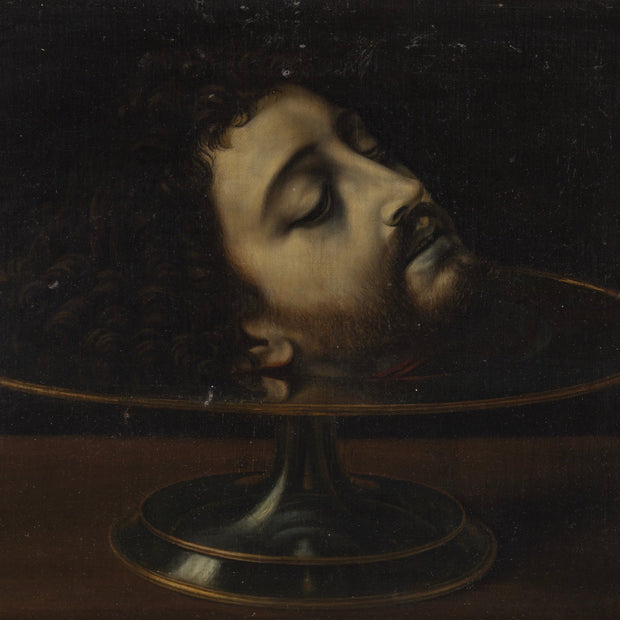 FOLLOWER OF ANDREA SOLARIO - HEAD OF SAINT JOHN THE BAPTIST - CLASSICARTWORKS