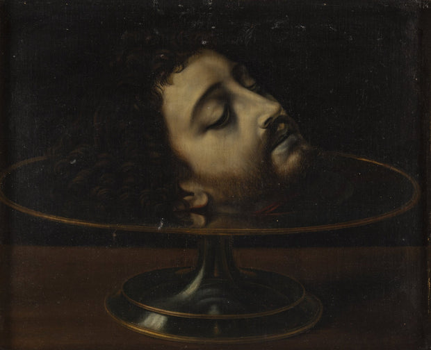 FOLLOWER OF ANDREA SOLARIO - HEAD OF SAINT JOHN THE BAPTIST - CLASSICARTWORKS