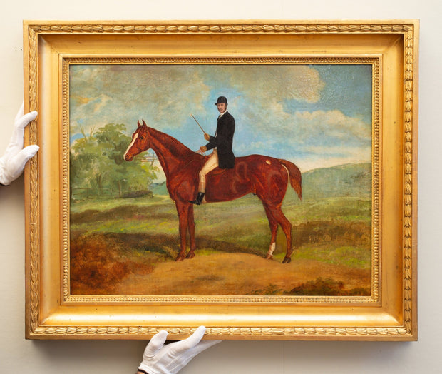 Frederick Woodhouse Sr. - A Gentleman Rider on a Horse - CLASSICARTWORKS