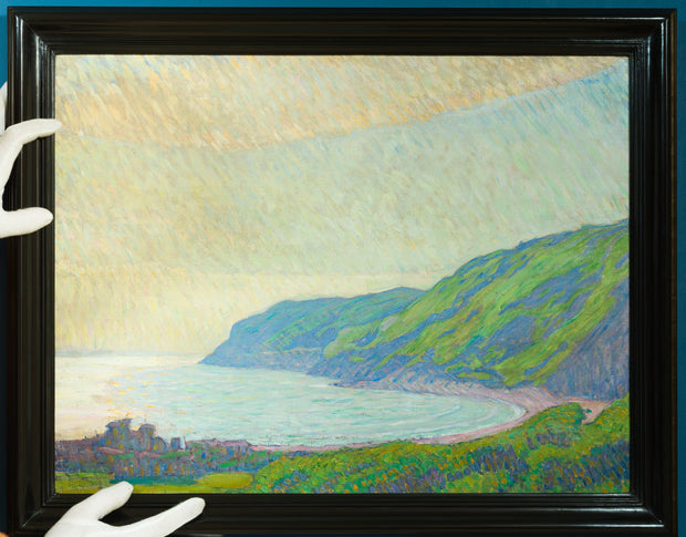 Fritz Lindström - Coastal Landscape, Kullen, 1917 - CLASSICARTWORKS