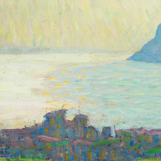 Fritz Lindström - Coastal Landscape, Kullen, 1917 - CLASSICARTWORKS