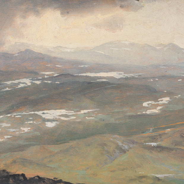Fritz Lindström - Mountain Landscape (Pyrenees), 1928 - CLASSICARTWORKS