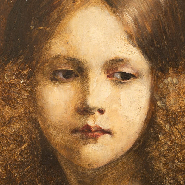 Georg Büchner - Portrait of a Young Girl - CLASSICARTWORKS