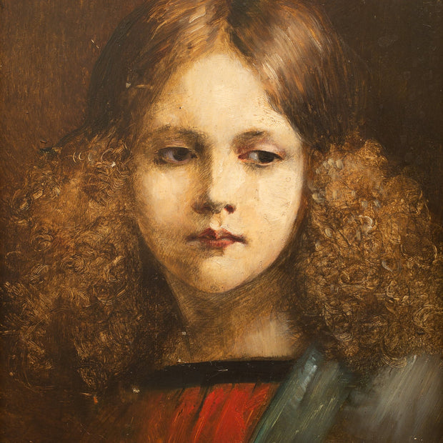 Georg Büchner - Portrait of a Young Girl - CLASSICARTWORKS