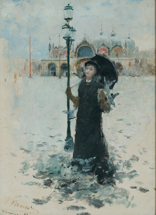 Georg Pauli - Piazza San Marco, 1881 - CLASSICARTWORKS