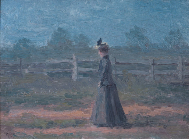 Georg Stoopendaal - A Woman in the Field - CLASSICARTWORKS