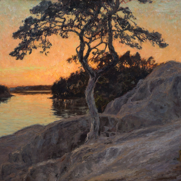 Gottfrid Kallstenius - View from Månberget, Källvik(1912)  - CLASSICARTWORKS