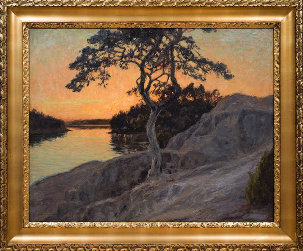 Gottfrid Kallstenius - View from Månberget, Källvik(1912)  - CLASSICARTWORKS