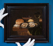 Govert Dircksz Camphuysen - Still Life with Oysters, a Roemer and Other Objects - CLASSICARTWORKS
