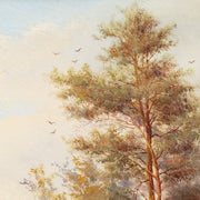 Gumme Åkermark - Two Horses in a Landscape - CLASSICARTWORKS