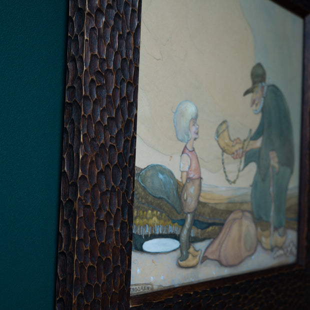 Gustaf Tenggren - The Horn (1919) - CLASSICARTWORKS