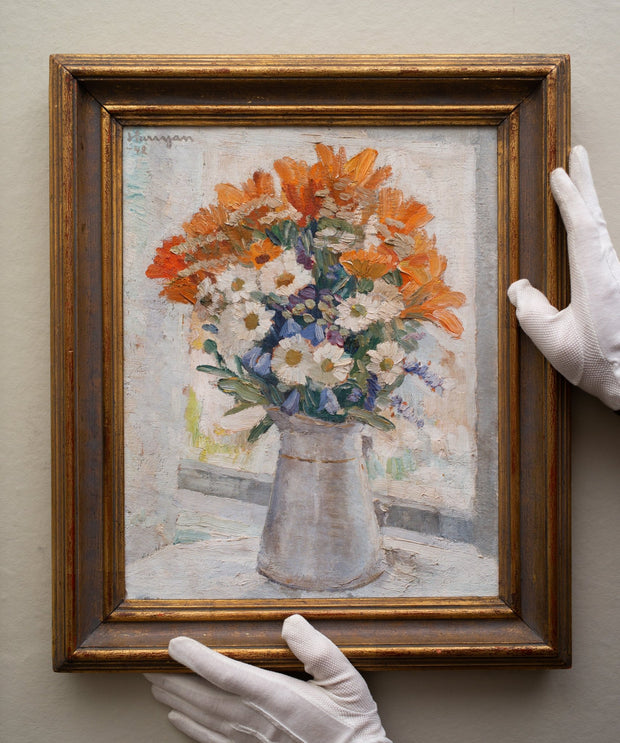 Harry Harryan - Still Life With Flowers in a Vase - CLASSICARTWORKS