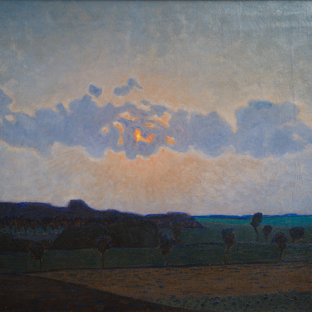Helge Kemner - Landscape View (Romeleåsen?) - CLASSICARTWORKS