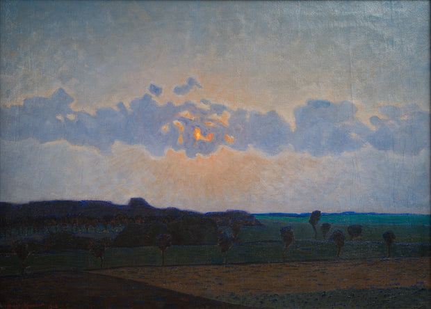 Helge Kemner - Landscape View (Romeleåsen?) - CLASSICARTWORKS