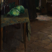 Henrik Nordenberg - Woman Preparing Vegetables - CLASSICARTWORKS