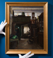 Henrik Nordenberg - Woman Preparing Vegetables - CLASSICARTWORKS