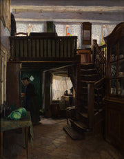 Henrik Nordenberg - Woman Preparing Vegetables - CLASSICARTWORKS