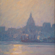 Herman Lindqvist - Vy från Skeppsbron mot Katarina kyrka, 1910 - CLASSICARTWORKS