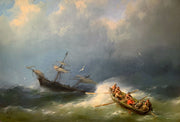 HERMANUS KOEKKOEK THE ELDER - THE RESCUE - CLASSICARTWORKS