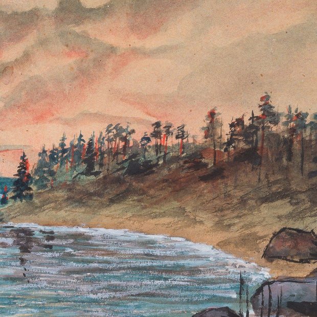 Hilding Werner - Solnedgång (Sunset), 1897 - CLASSICARTWORKS