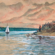 Hilding Werner - Solnedgång (Sunset), 1897 - CLASSICARTWORKS